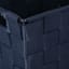 Frankin Navy Blue Woven Rectangle Storage Basket, Large