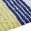 Tracey Boyd Blue & Yellow Neptune Striped Bath Mat, 20x30