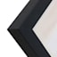 Black Tabletop Float Picture Frame, 4x6