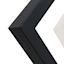 Black Tabletop Float Picture Frame, 8x10