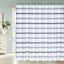 Grey Wesley Waffle Stripe Shower Curtain, 72"