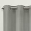 Light Grey Basket Weave Window Light Filtering Curtain Panel, 84"
