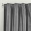 Providence Grey Velvet Light Filtering Curtain Panel, 84"