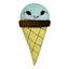 Tiny Dreamers Silly Cone Plush Pillow, 9x17