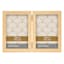 Natural White Oak Double Hinged Wooden Tabletop Picture Frame, 4x6