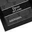 Black Double Hinged Wooden Tabletop Picture Frame, 4x6