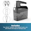 Black & Decker Helix 5-Speed Hand Mixer, Black