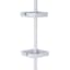 4-Tier Tension Shower Caddy, Grey