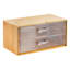 2-Drawer Bamboo Cosmetic Organizer