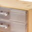 2-Drawer Bamboo Cosmetic Organizer