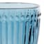 Providence Blue Beaded Double Old Fashioned Glass, 10.5oz