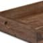 Rustic Natural Wood Tray, Large
