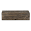 Found & Fable Etched Wooden Box, 4x10