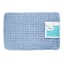 Tiny Dreamers Blue Grid Cotton Bath Towel, 27x52