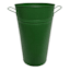 Willow Crossley Tall Green Metal Outdoor Planter, Medium