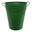 Willow Crossley Tall Green Metal Outdoor Planter, Extra Small