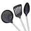 5-Piece Nylon Kitchen Tool Set, Black
