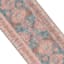 (B859) Colin Red & Blue Multi Medallion Washable Runner, 2x7