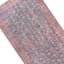(B860) Honeybloom Colin Red & Blue Floral Medallion Washable Runner, 2x7