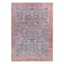 (B860) Honeybloom Colin Red & Blue Floral Medallion Washable Area Rug, 5x7