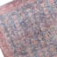 (B860) Honeybloom Colin Red & Blue Floral Medallion Washable Area Rug, 8x10