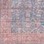 (B860) Honeybloom Colin Red & Blue Floral Medallion Washable Area Rug, 8x10
