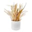 Mixed Wheat Arrangement in Melamine Pot, 10.5"