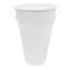 Willow Crossley Tall White Metal Outdoor Planter, Medium