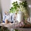 Willow Crossley Tall White Metal Outdoor Planter, Medium