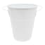 Willow Crossley Tall White Metal Outdoor Planter, Extra Small