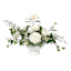 Willow Crossley White Mixed Floral in Ceramic Pot, 14"
