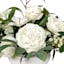 Willow Crossley White Mixed Floral in Ceramic Pot, 14"
