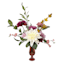 Willow Crossley Mixed Floral Arrangement in Glass Vase, 18"