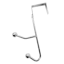 Chrome Roan Max Double Hook Towel Holder, 8.8"