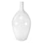 Providence White Ceramic Vase, 14"