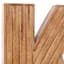 Honeybloom 12" Brown Monogram Letter, K