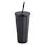 Matte Black Studded Tumbler, 23oz