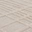 (D589) Beige Highlands Graphix Area Rug, 5x7