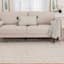 (D589) Beige Highlands Graphix Area Rug, 5x7