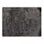 (C198) Eve Silver & Black Shag Area Rug, 4x7