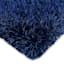 (C196) Eve Blue Shag Accent Rug, 3x5