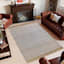 (B855) Found & Fable Element Natural Jute & Wool Woven Area Rug, 5x7