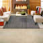 (A497) Crosby St. Grey Verve Knotted Woven Area Rug, 8x10