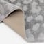 Fellicity Silver Leopard Print Accent Rug, 2x4