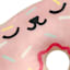 Tiny Dreamers Plush Donut Cat, 12x13