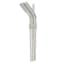 8-Piece Stainless Straw Set, Grey