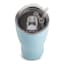 Blue Tumbler with Straw, 30oz
