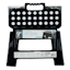Black Foldable Step Stool, 9"