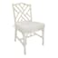 Set of 2 Grace Mitchell Dana White Rattan Dining Chair
