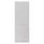 (B839) Providence Onix Grey Greek Key Runner, 2x6